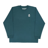 Heavy Oversized L/S T - Dark Teal