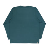 Heavy Oversized L/S T - Dark Teal