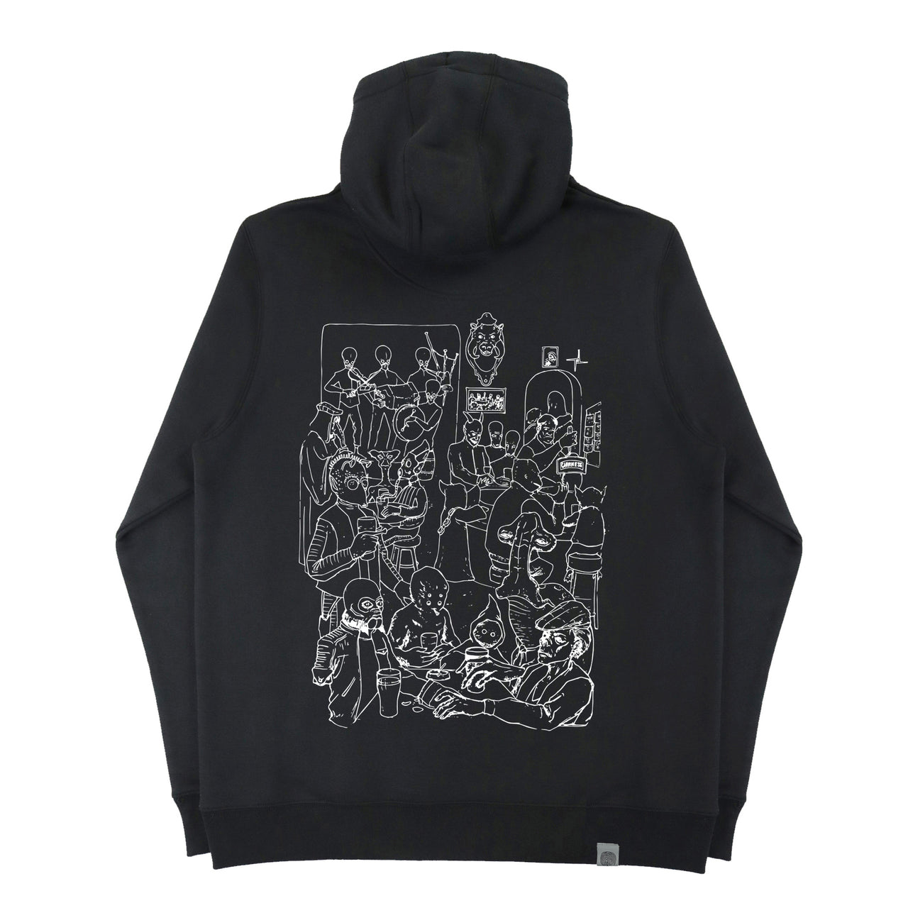 Cantina Bar X Hollywood Originals - Black Hoodie