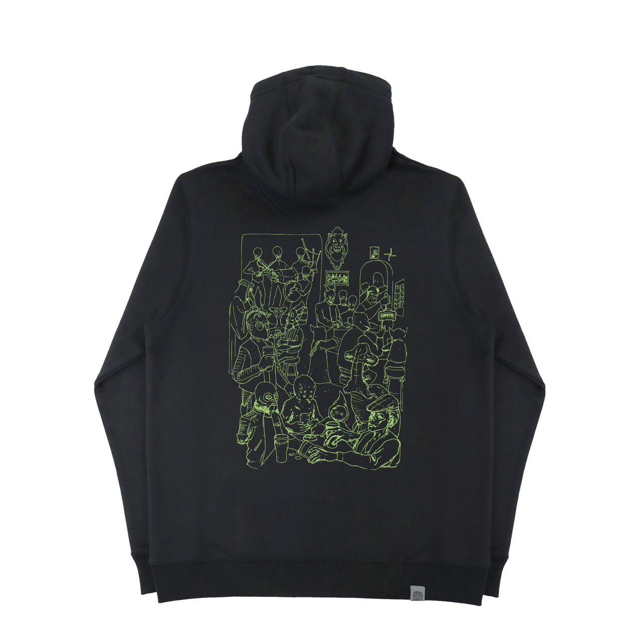 Cantina Bar X Hollywood Originals - Black Hoodie