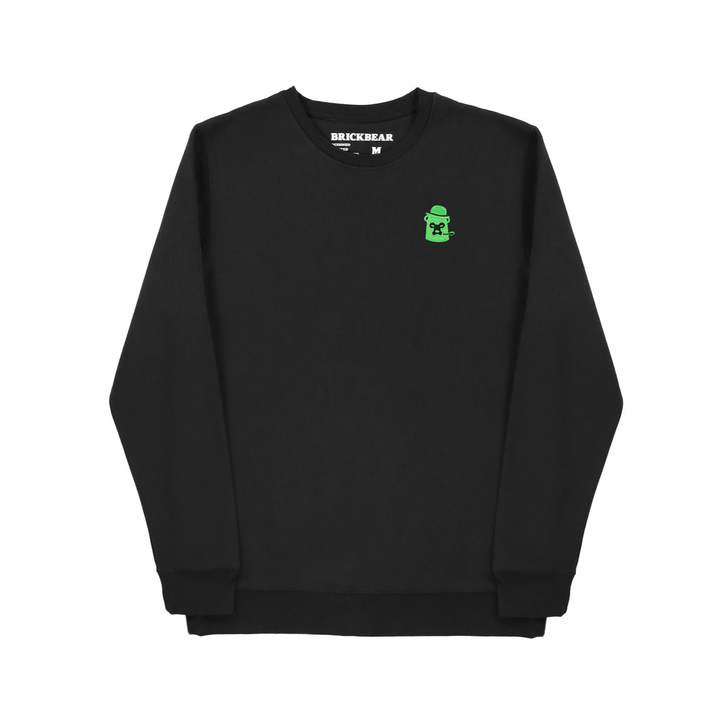 High Vis Bear - Black Sweatshirt XL & XXL
