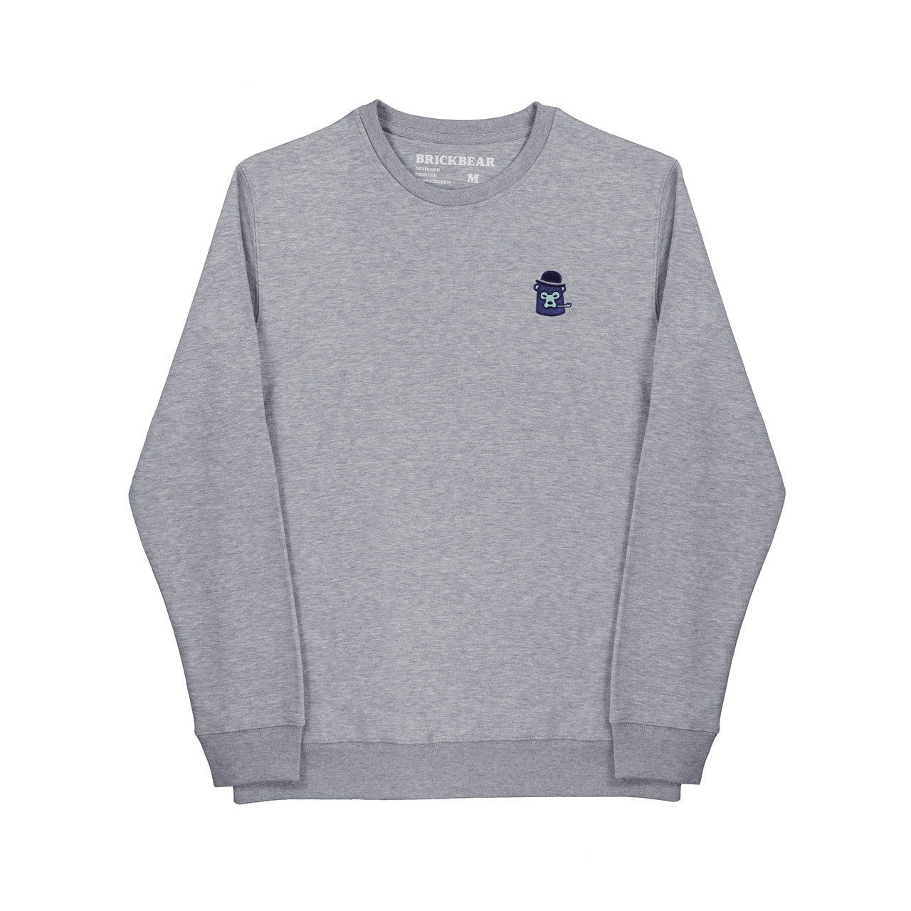 Navy Teal Bear - Sweatshirt