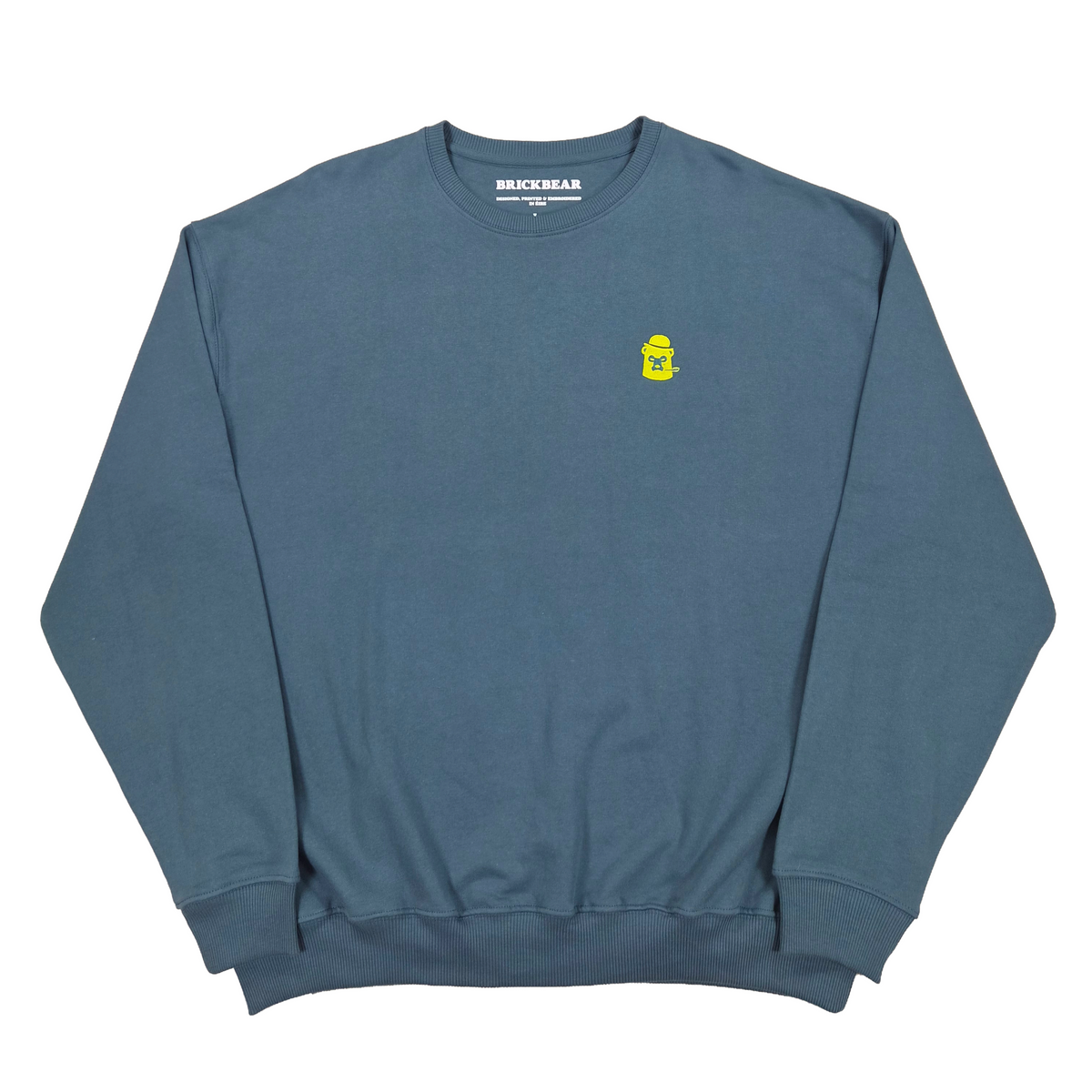 Buzz - Teal Oversized Boxy Crewneck