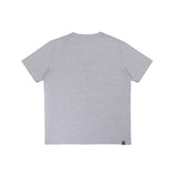 Embroidered Grey Tee
