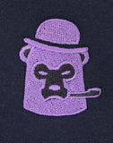BrickBear X Hollywood Originals - Navy Sweat - Purple Bear