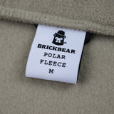 Polar Fleece - Full Zip - Beige/Forest