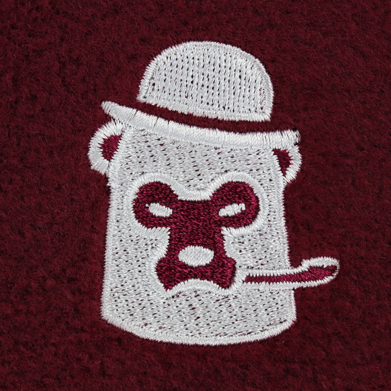 Polar Fleece - Full Zip - Burgundy