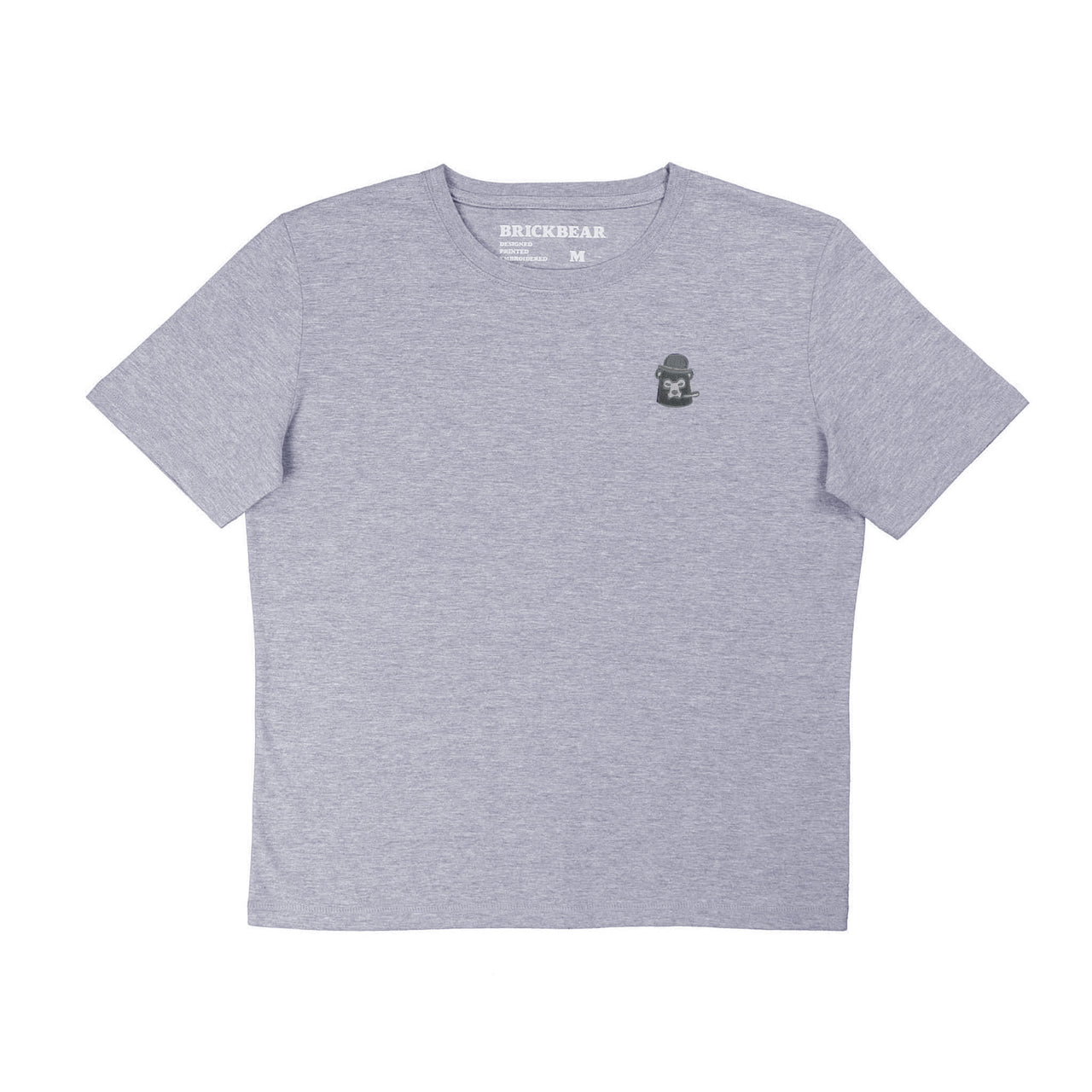 Ladies Grey T-Shirt - Grey Bear