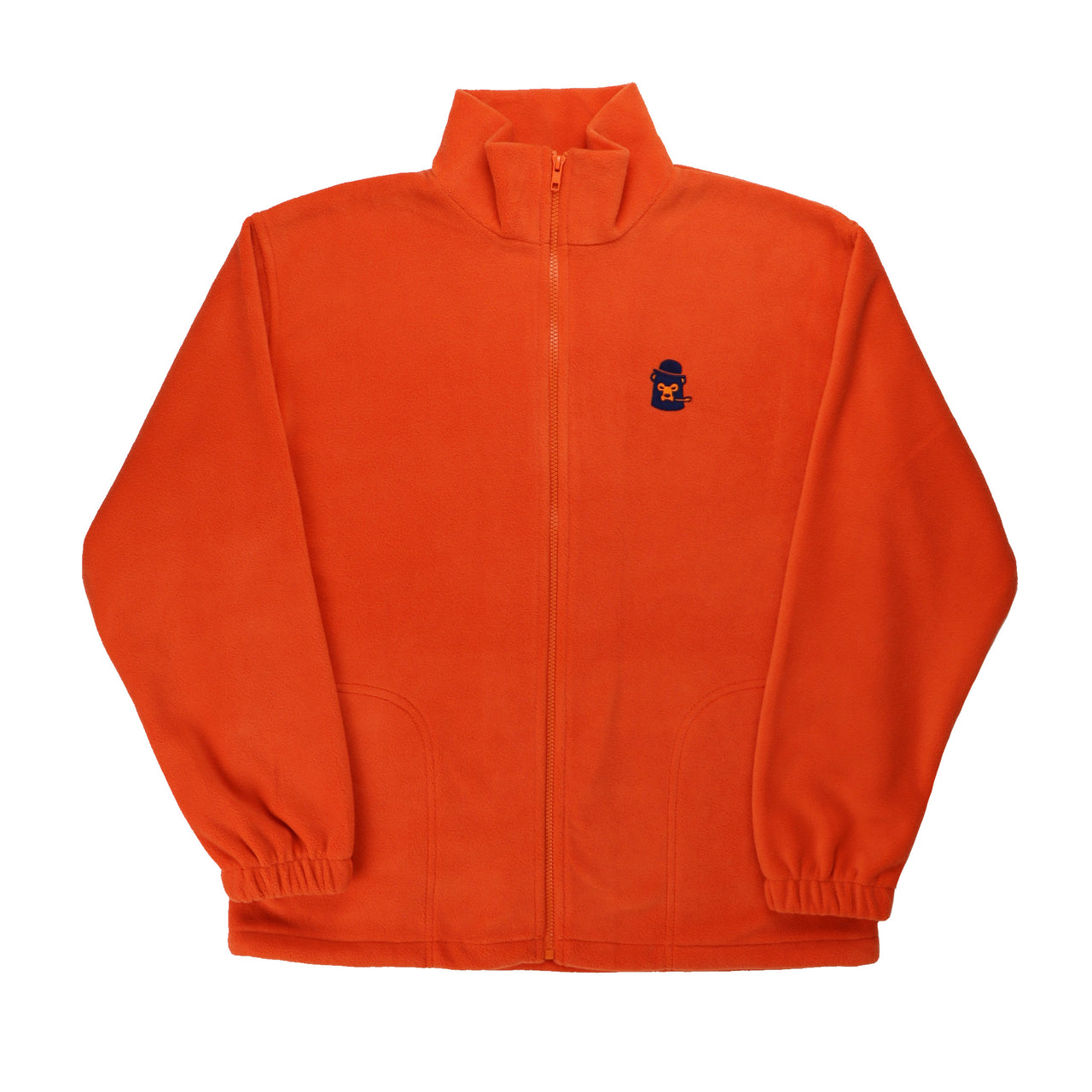Polar Fleece - Full Zip - Orange