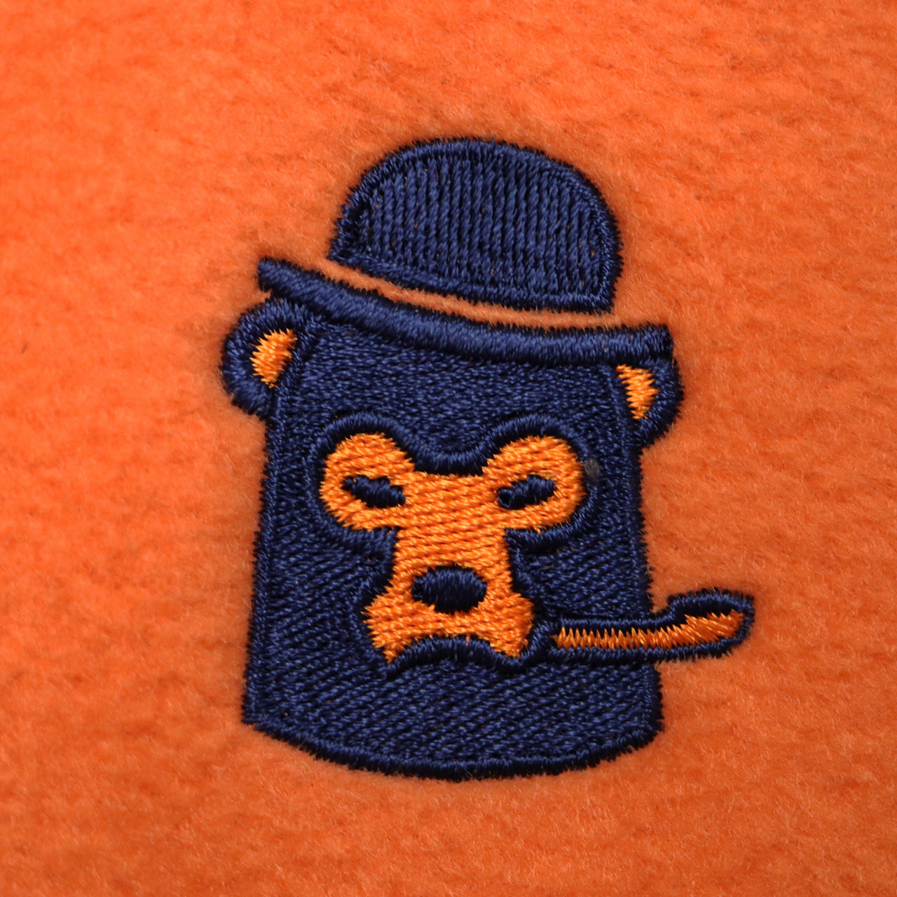 Polar Fleece - Full Zip - Orange