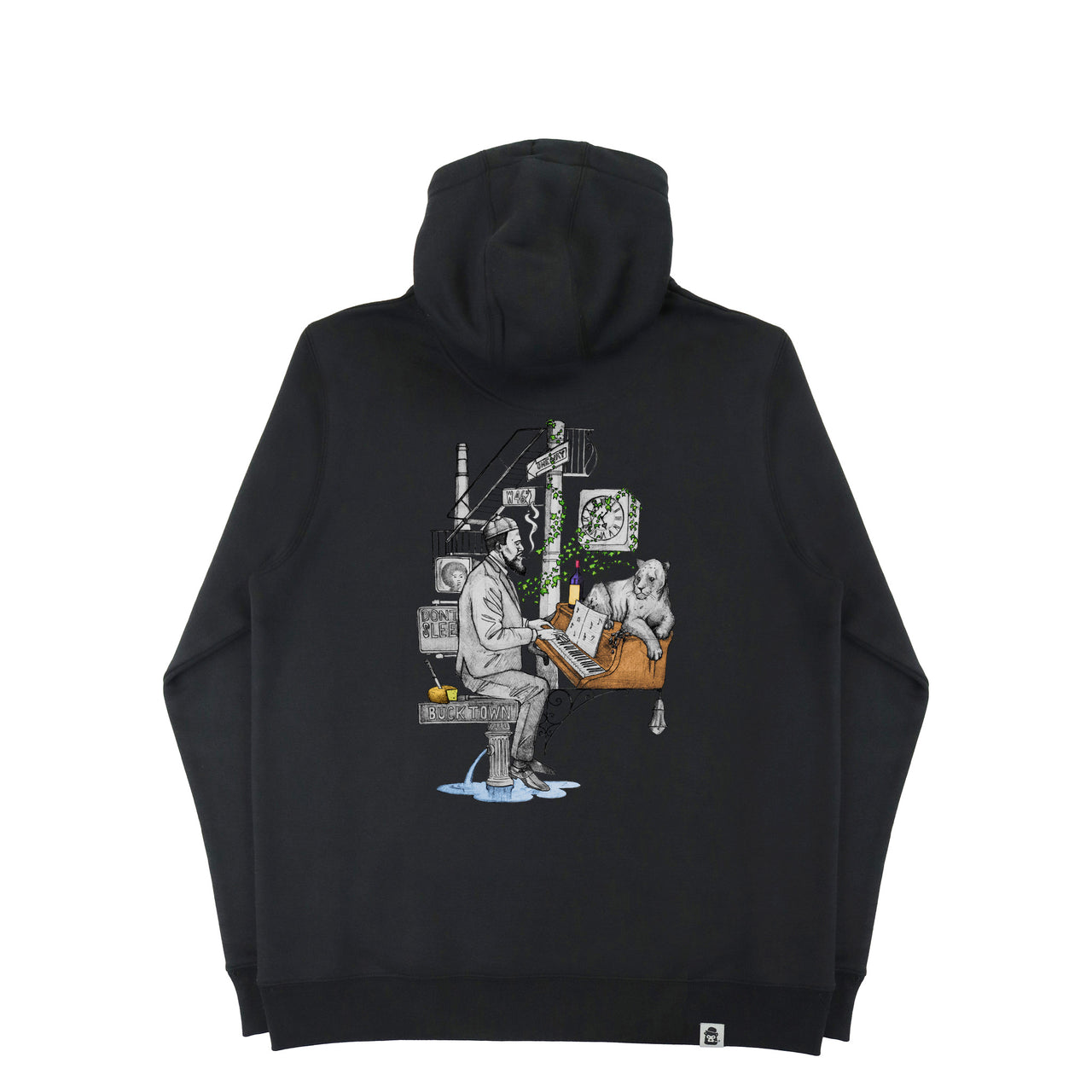 Thelonius Funk Black Hoodie